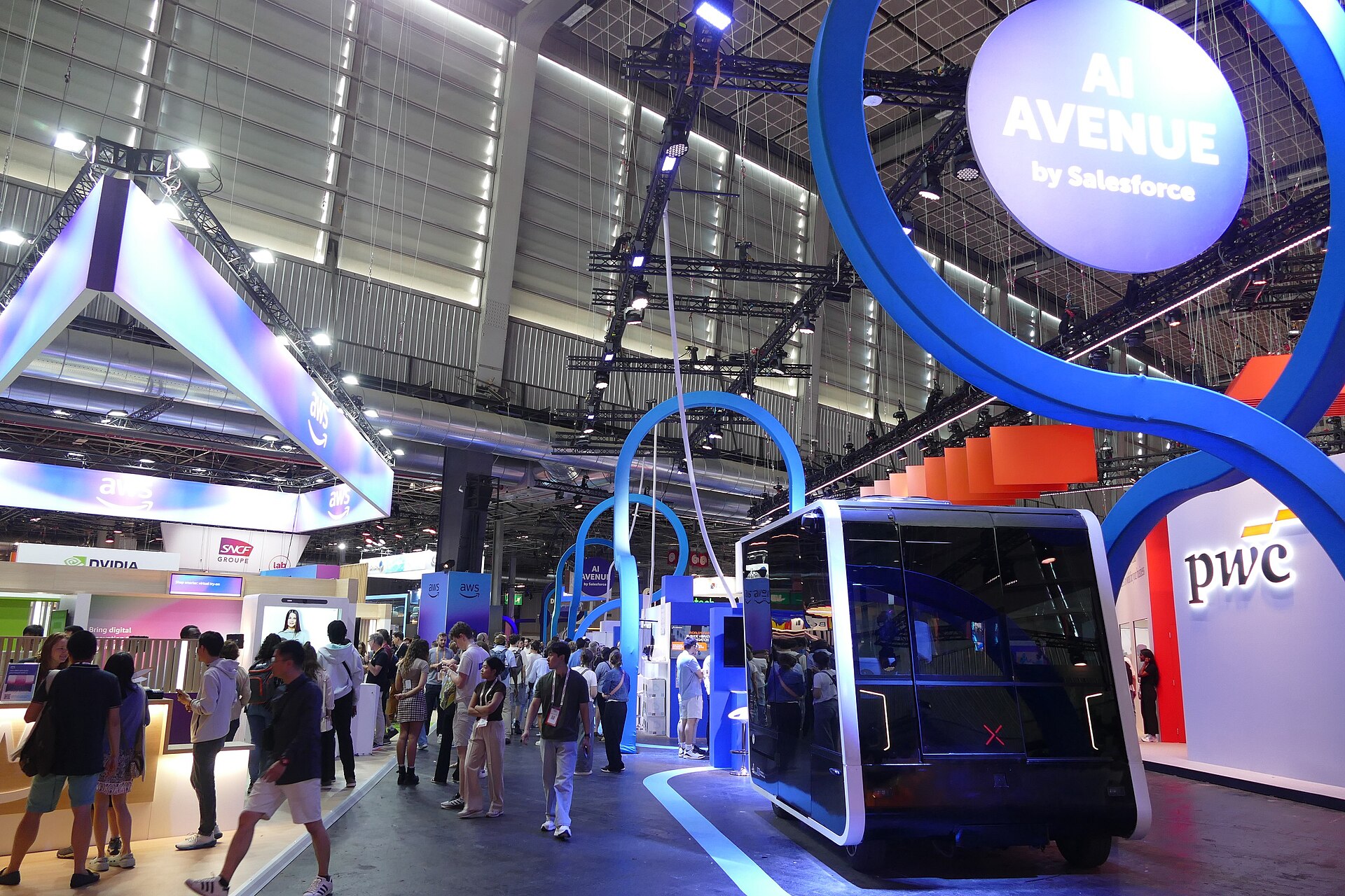 Salon VivaTech 2025, stands et signalétique AI Avenue