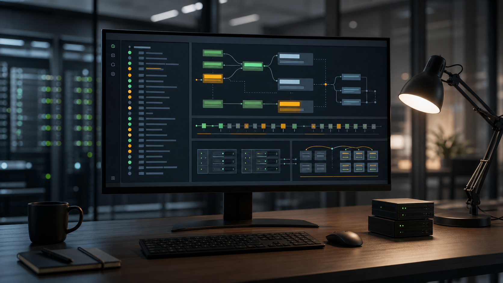 Console d'audit et de routage d'une plateforme IA